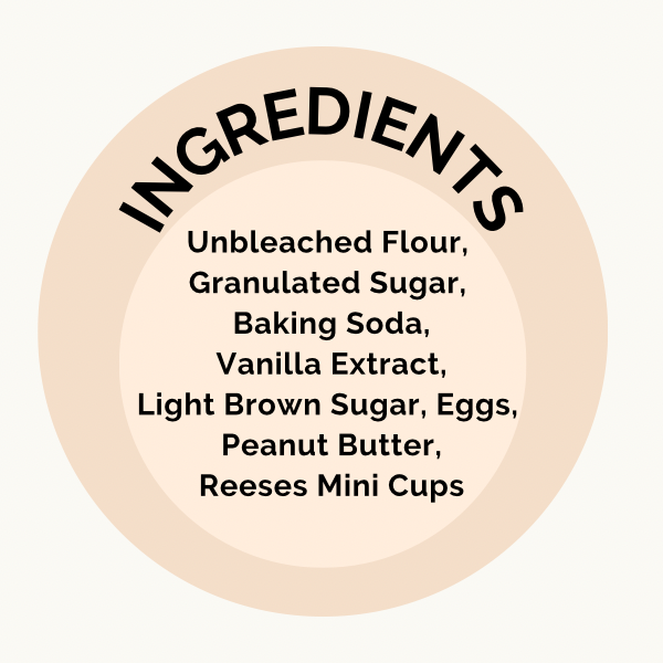 Peanut Butter Blossom - Reese’s Mini (2 Per Order)