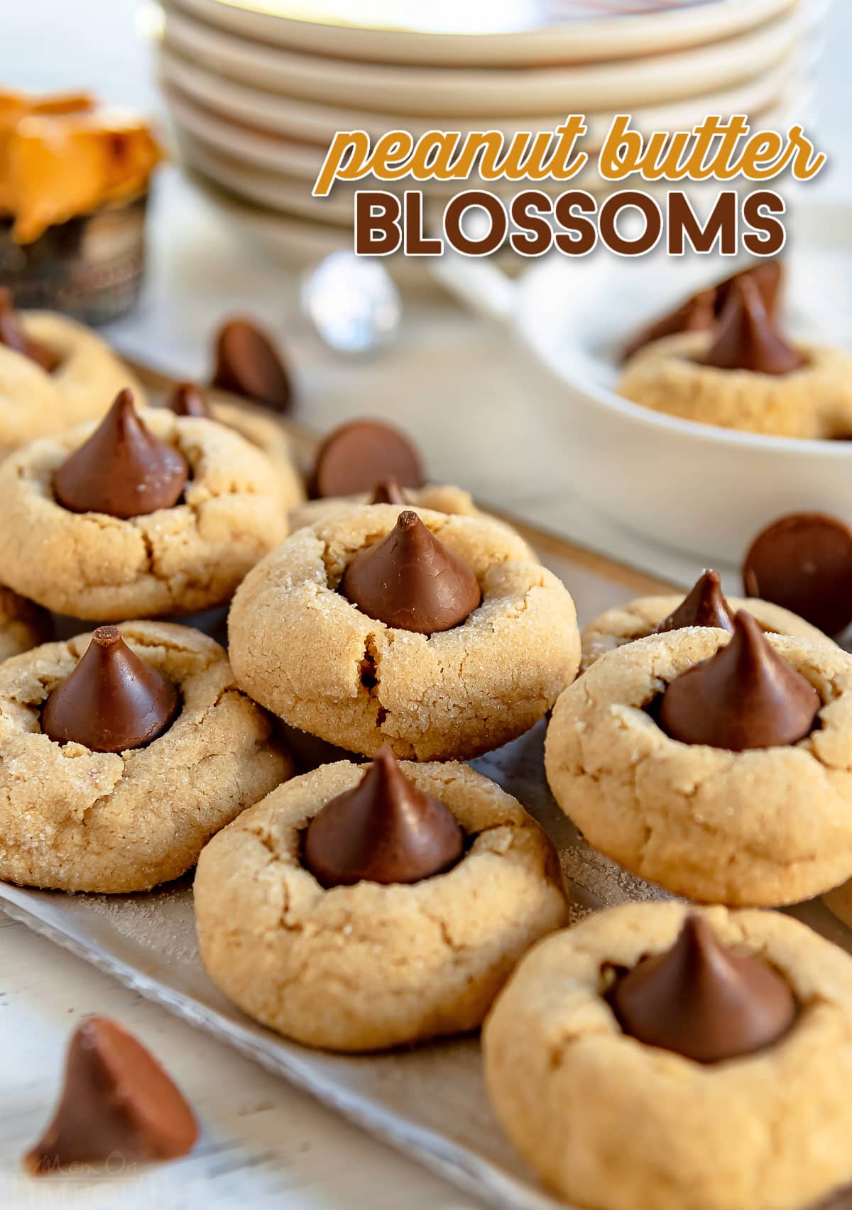 Peanut Butter Blossom - Hersheys Kiss (2 Per Order)