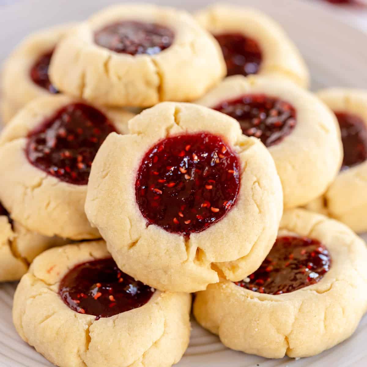 Raspberry Thumbprint (2 Per Order)