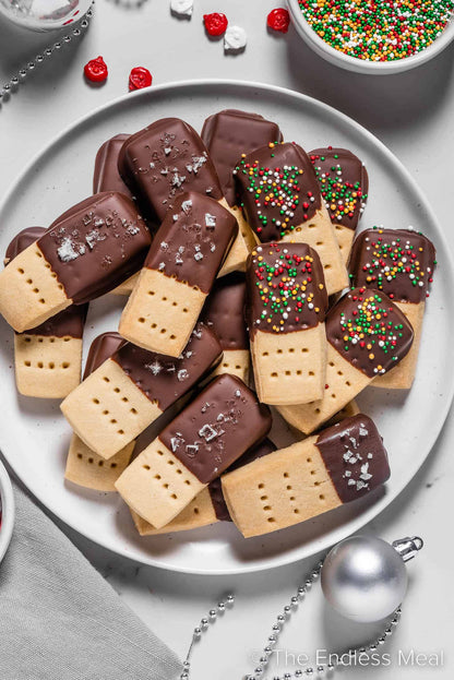 Chocolate Dipped Shortbread