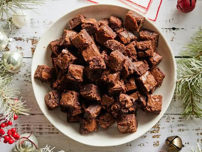 Salted Caramel Brownie Bites