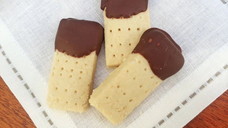 Chocolate Dipped Shortbread